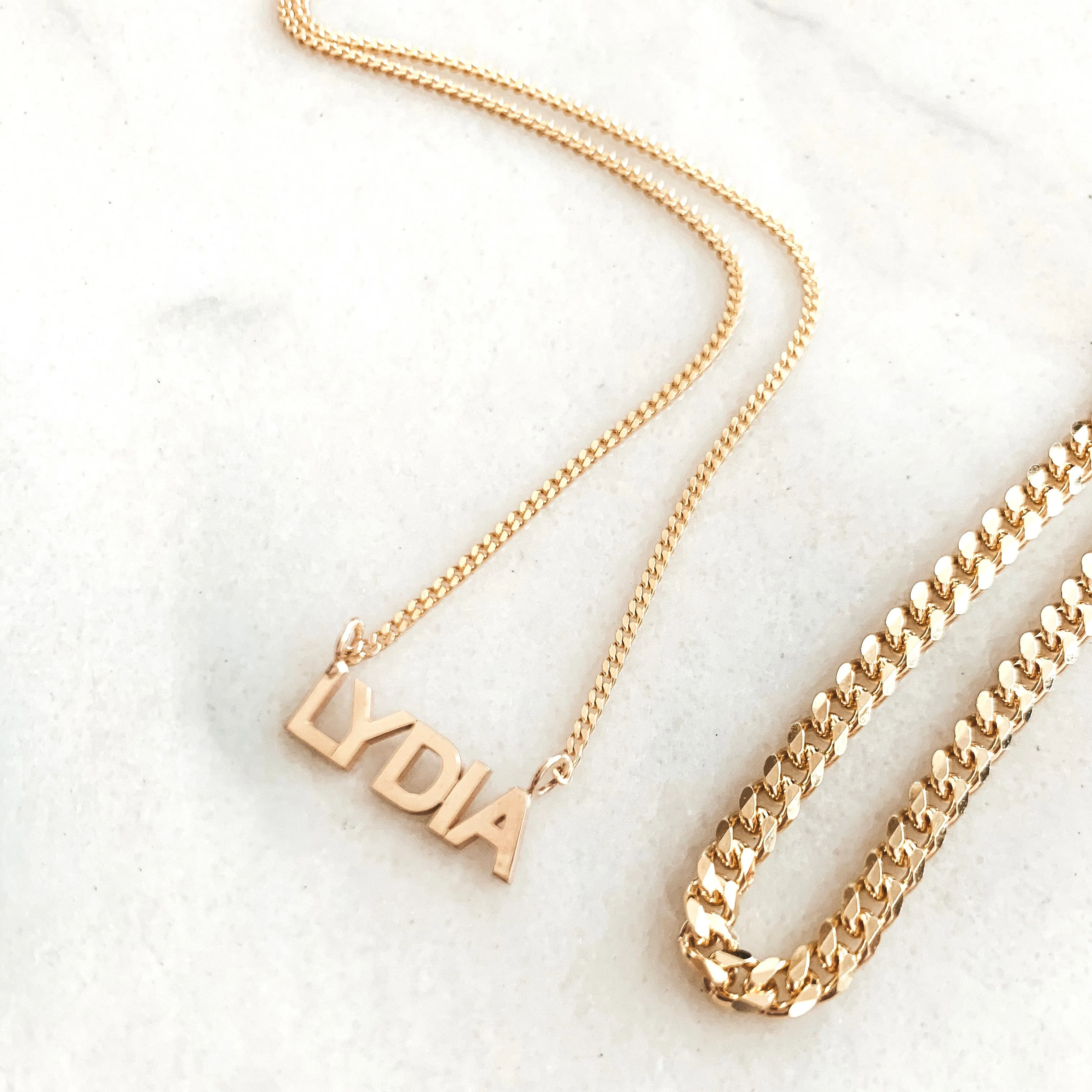 custom name necklace