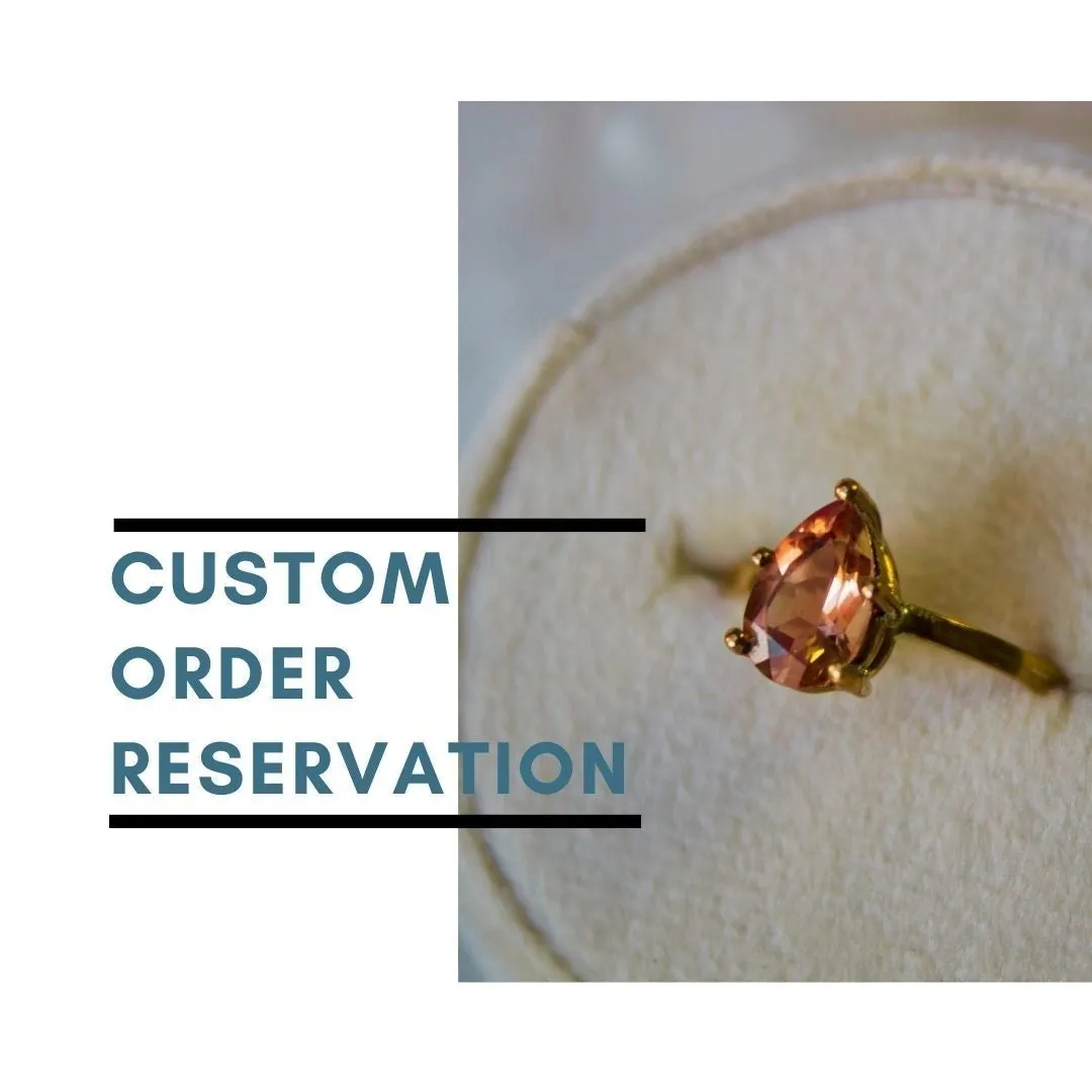 Custom Order Reservation Slot #5 April