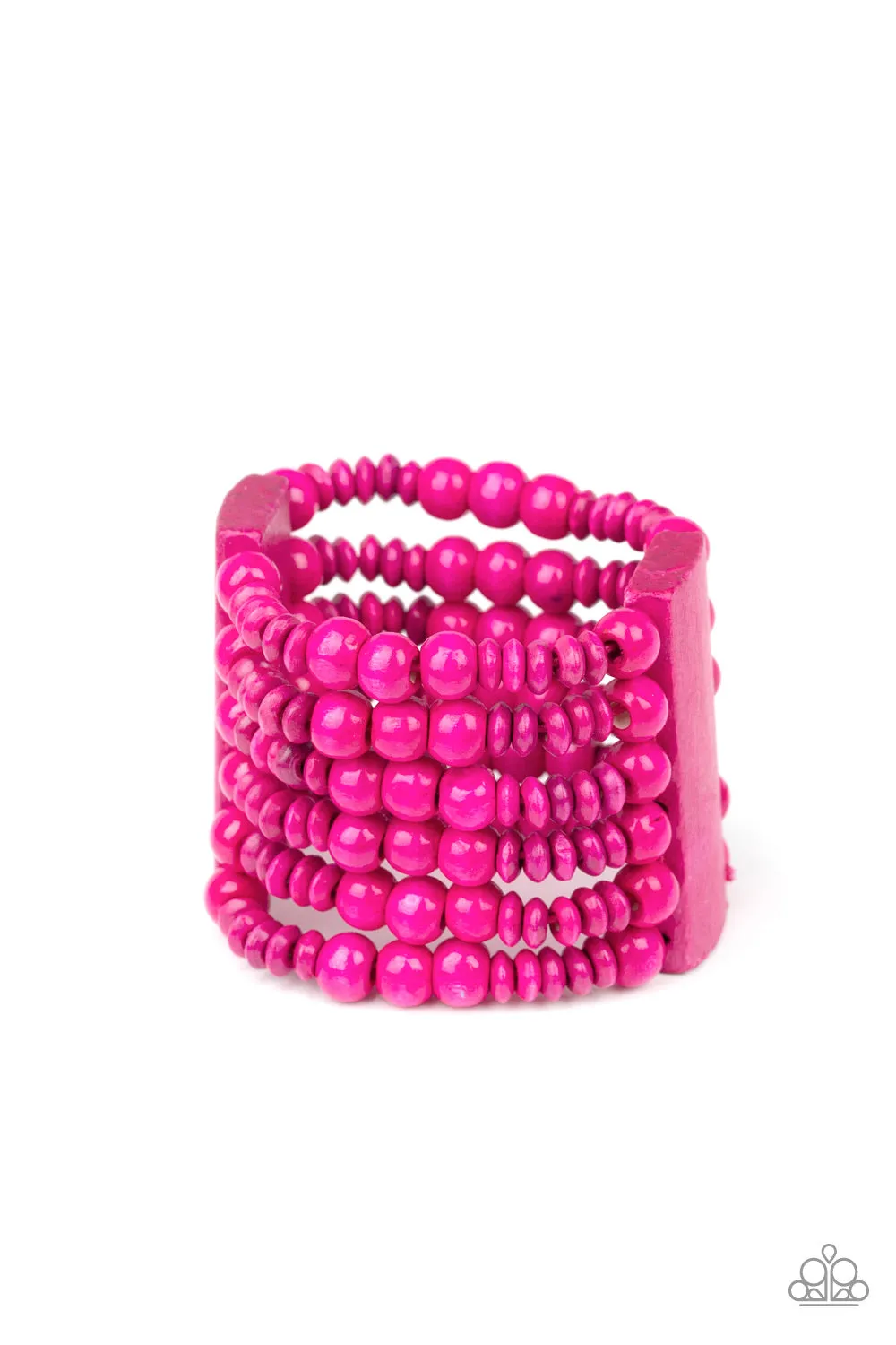 Don’t Stop BELIZE-ing Pink-Bracelet