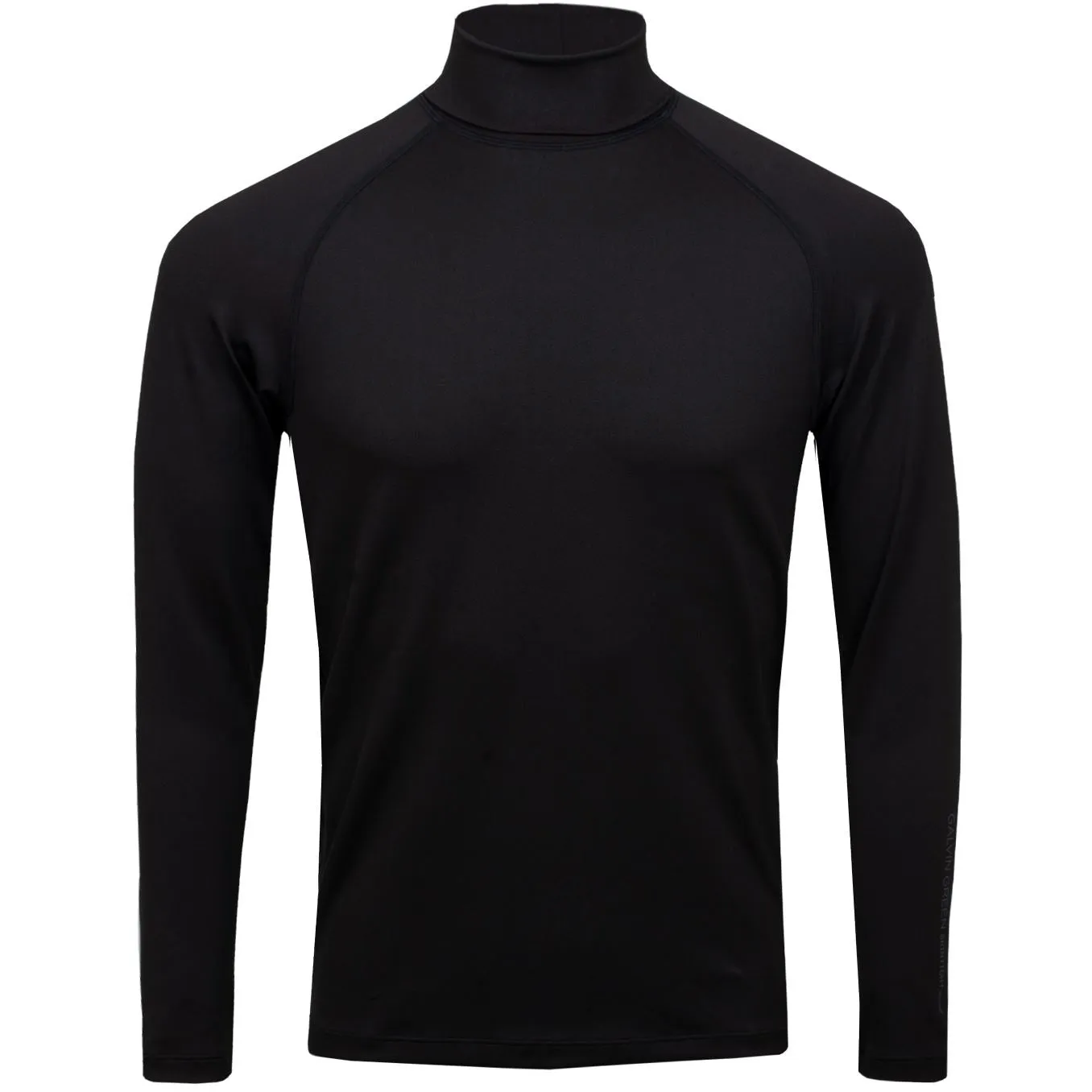 Edwin Thermal Roll Neck Black/Red - 2024