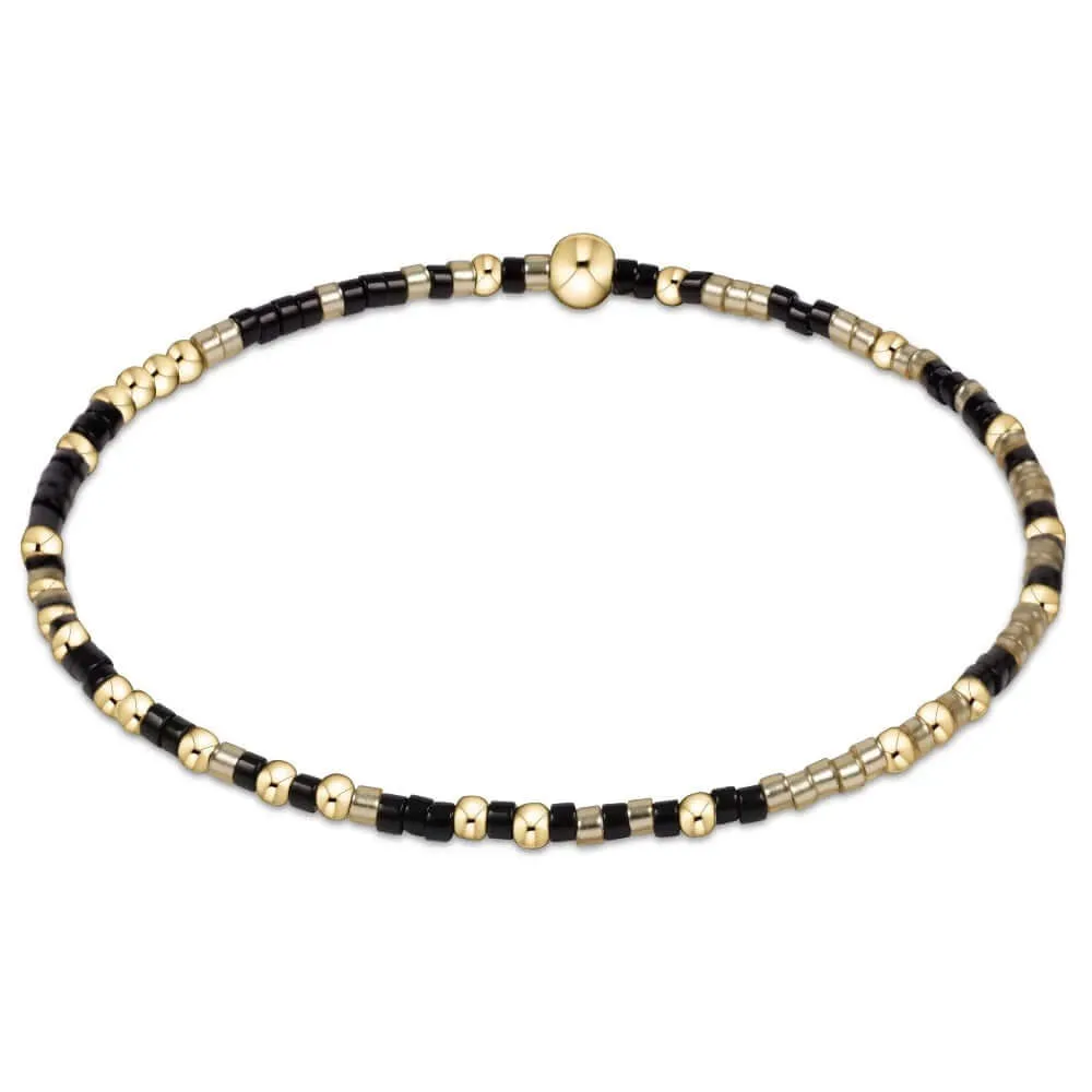 ENewton Gameday Gold Luster/Onyx Hope Unwritten Bracelet