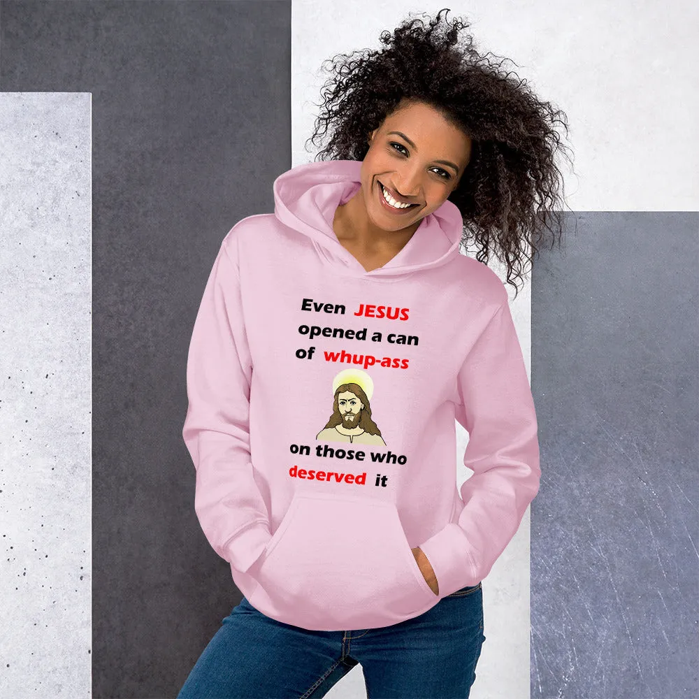 Even Jesus...Unisex Hoodie (L)