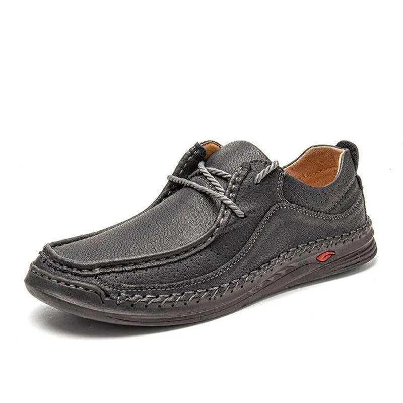 FC204 Soft Breathable Leather Men's Casual Shoes