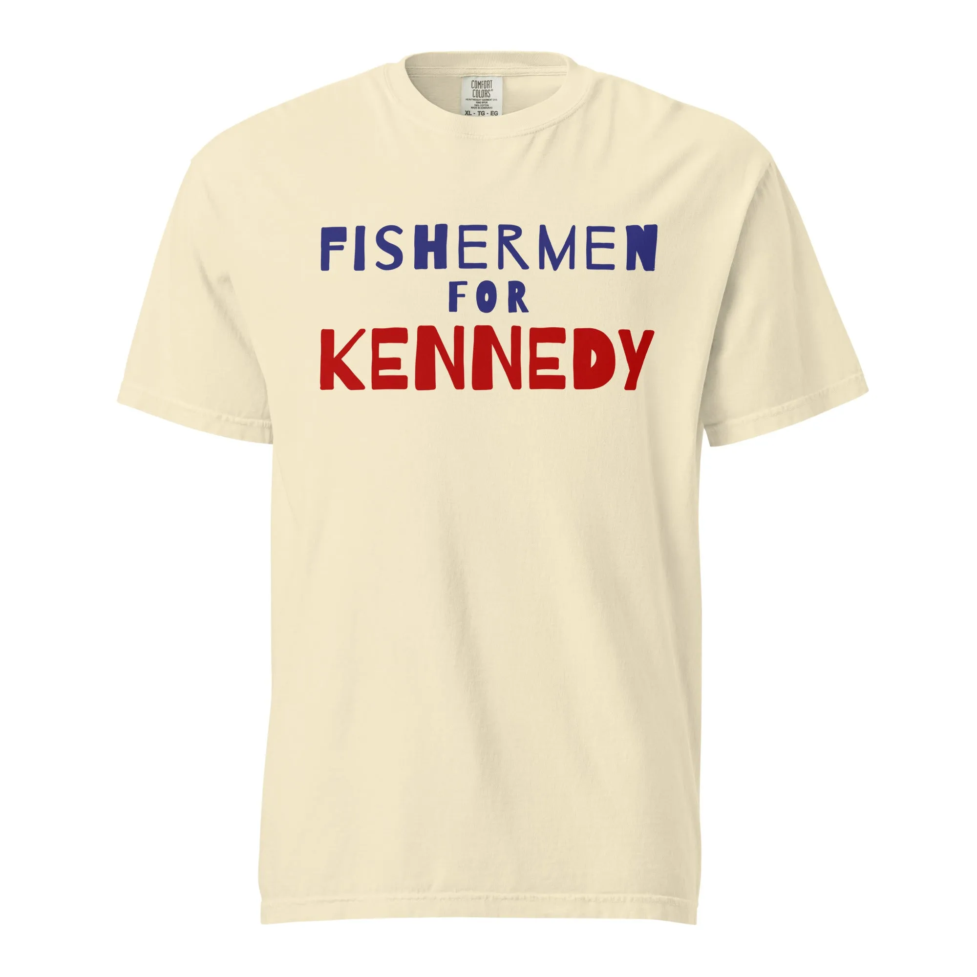 Fishermen for Kennedy Unisex Heavyweight Tee