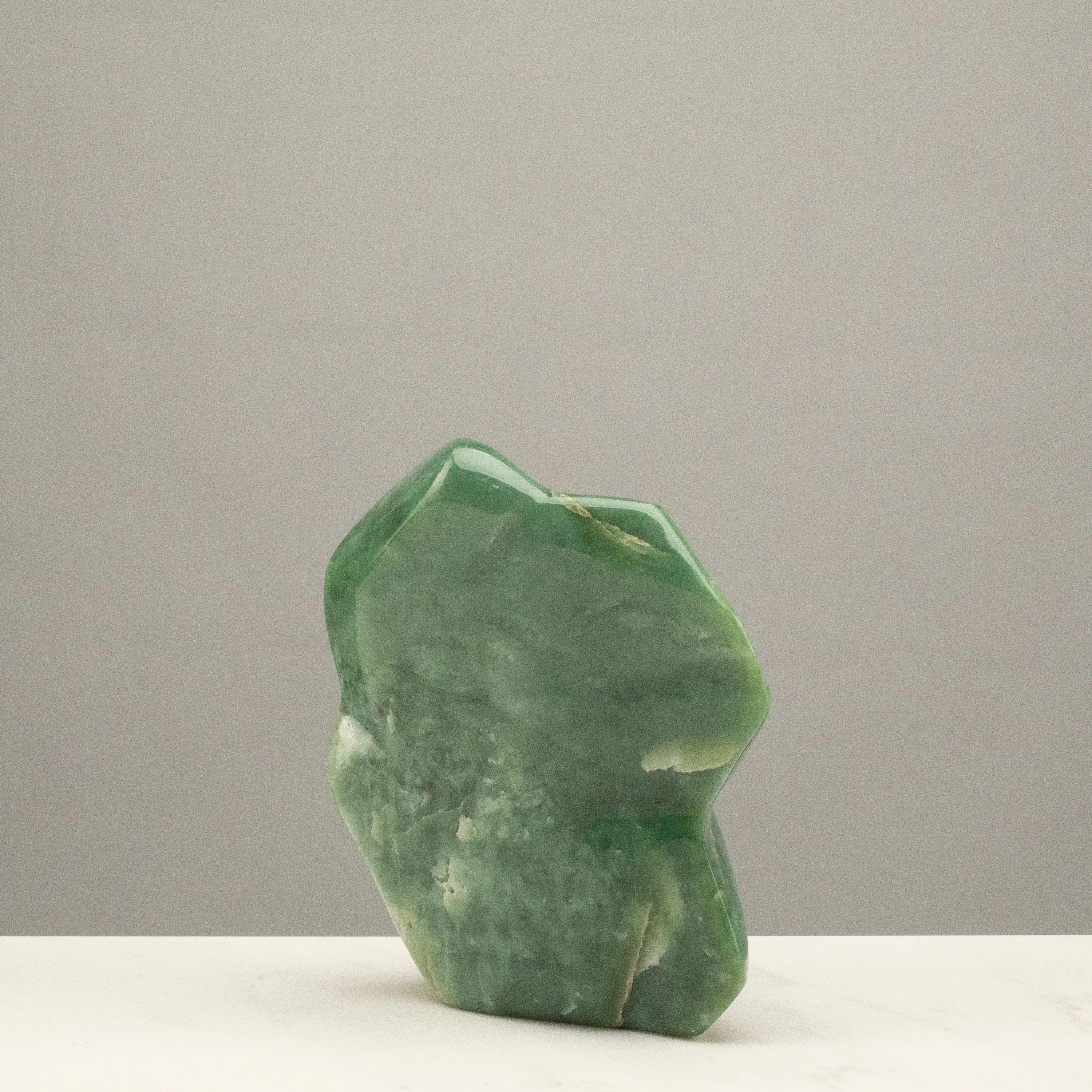 Freeform Nephrite Jade Tower from Afghanistan - 6 / 3 lbs