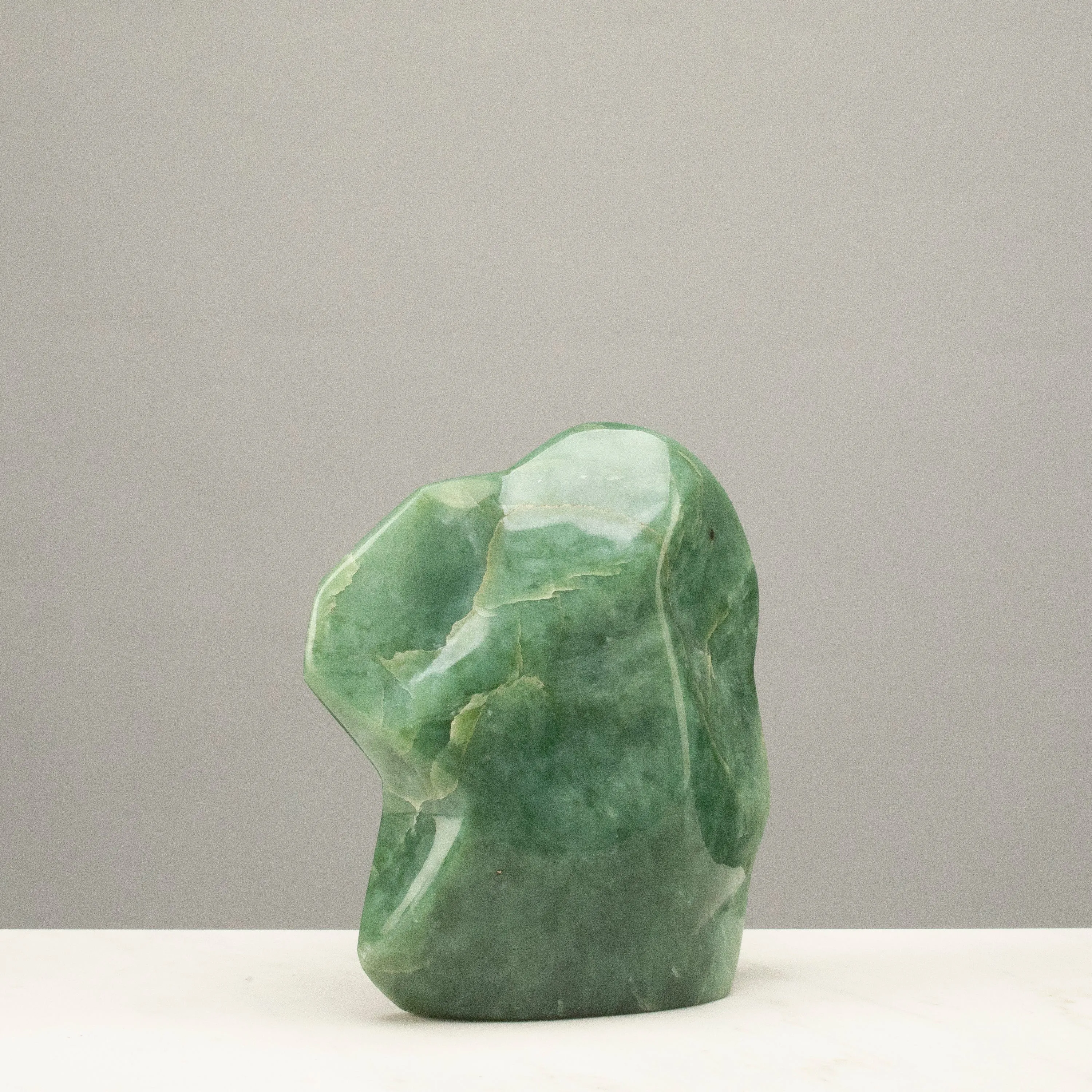 Freeform Nephrite Jade Tower from Afghanistan - 6 / 3 lbs