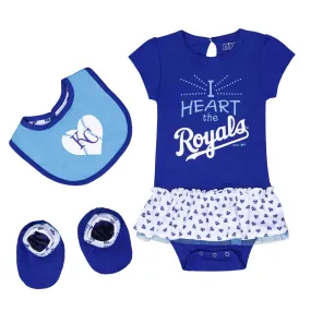 Girls' (Infant) Kansas City Royals Creeper Set (KP327D8 21)