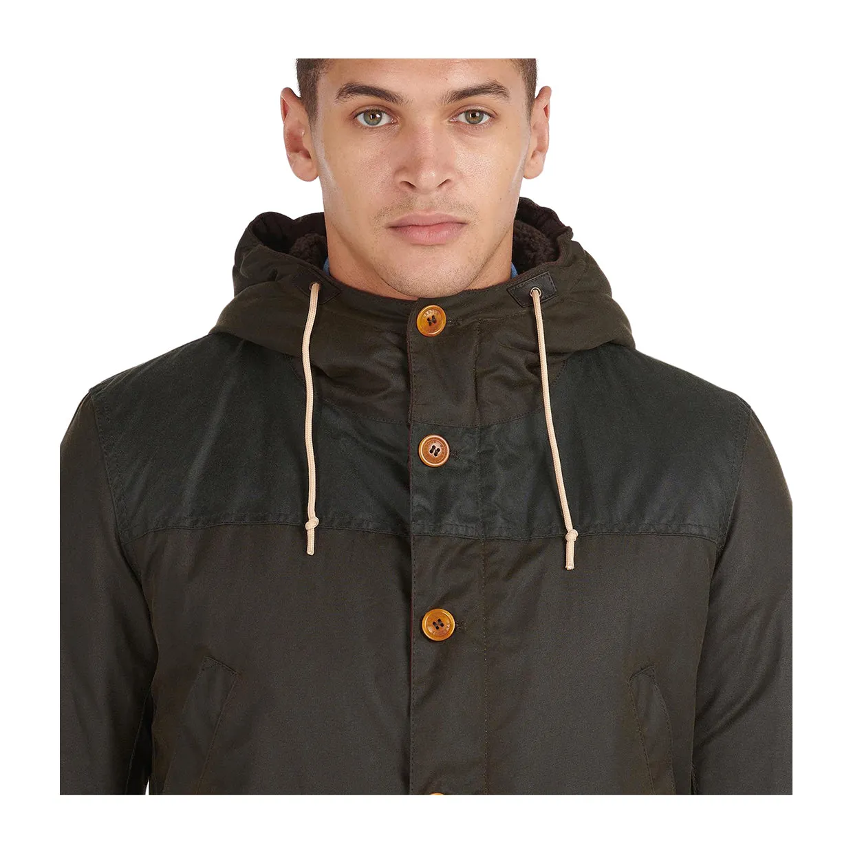 Giubbino Uomo Barbour Game Parka Verde