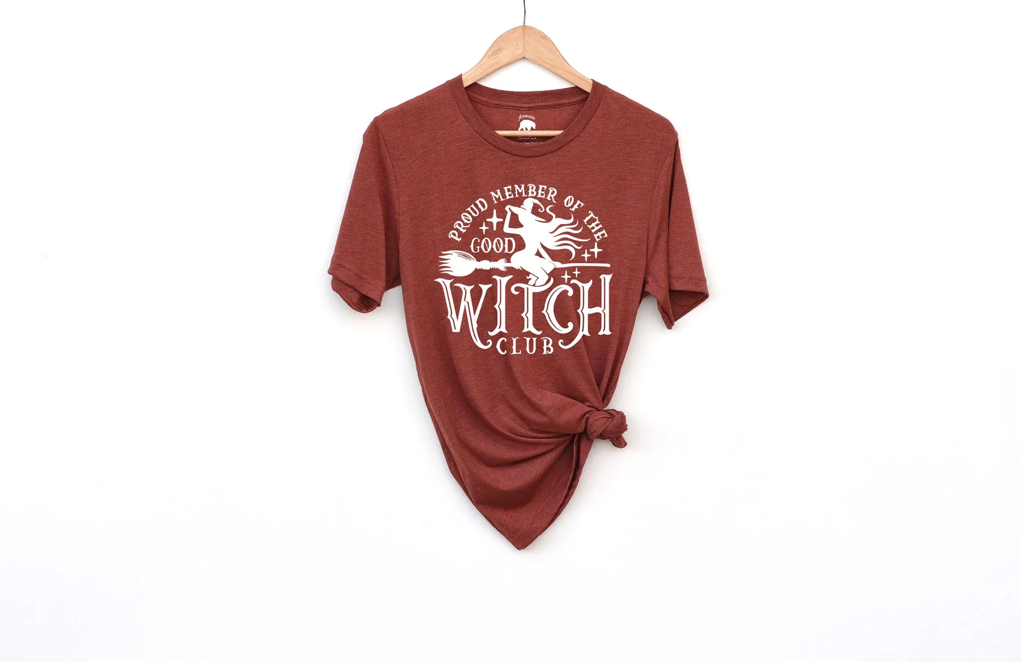 Good Witch Club Shirts - light or dark artwork