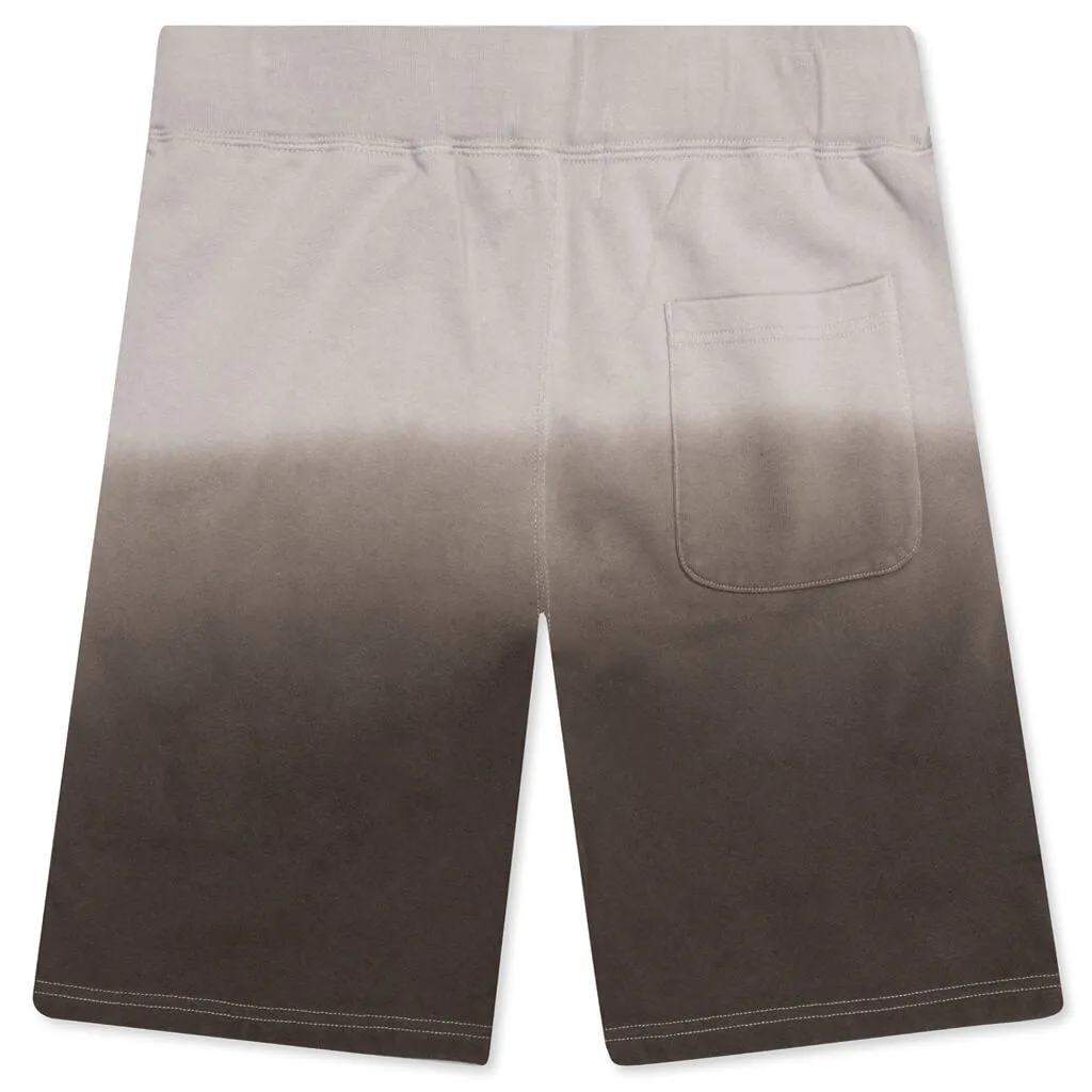 Gradation Sweat Shorts - Brown