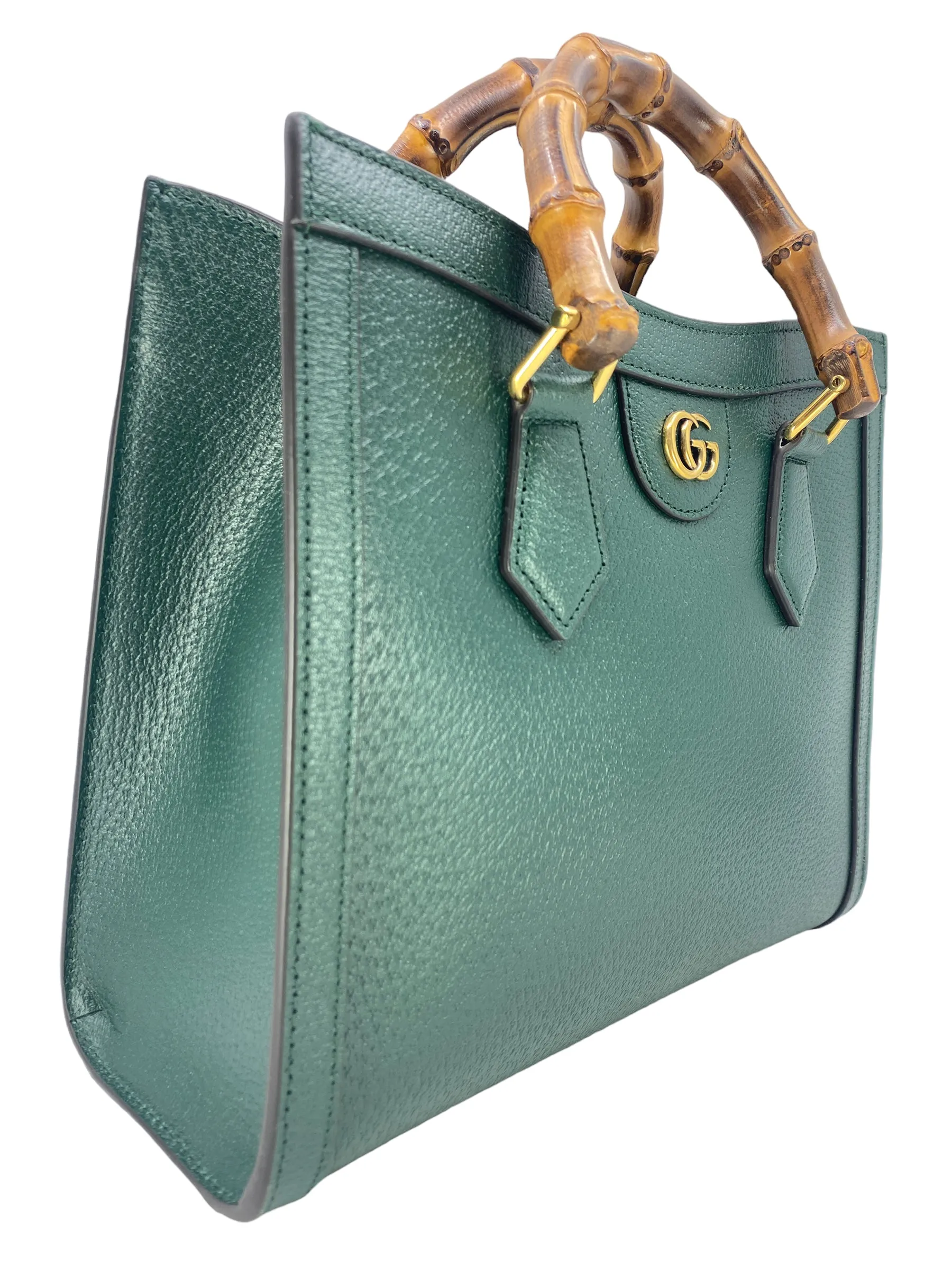 Gucci Diana Small Tote in Green