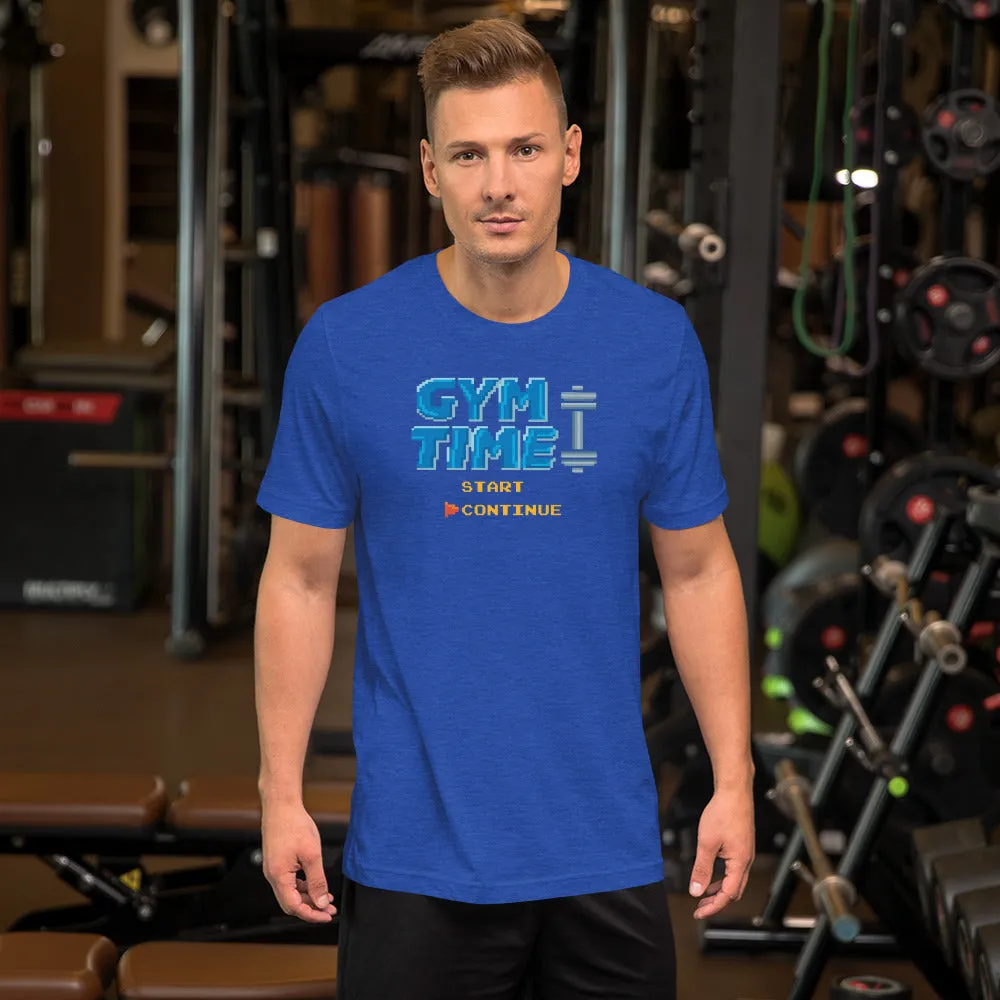 Gym Time - T-Shirt - 8-Bit