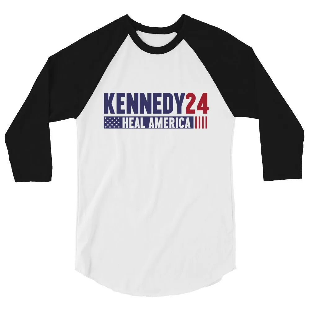 Heal America 3/4 Sleeve Raglan Shirt