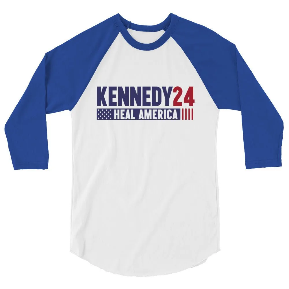 Heal America 3/4 Sleeve Raglan Shirt