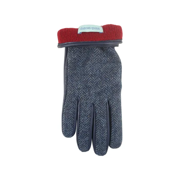 Herringbone Gloves | Navy