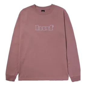 HUF CERTIFICATE L/S TEE-PINK