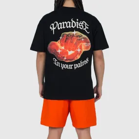 IN YOUR PALMS TEE BLACK