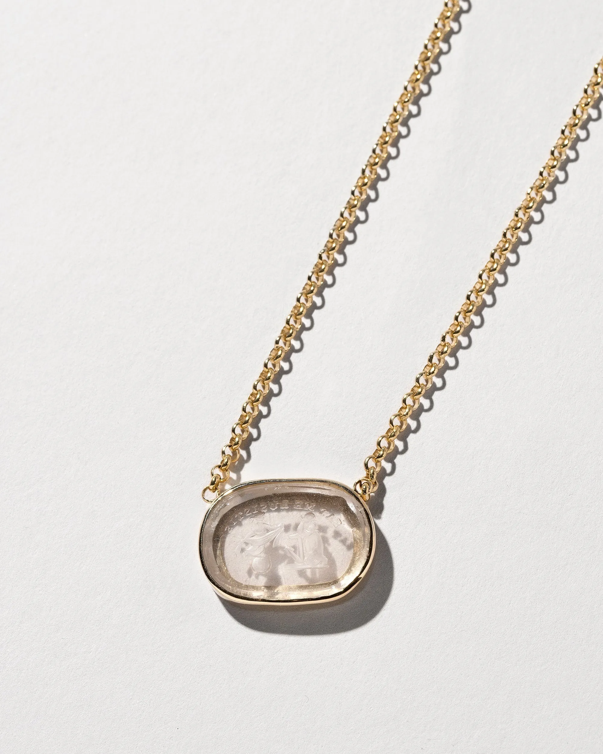 Independence Intaglio Seal Necklace