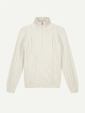 Ivory Wintertime Sweater