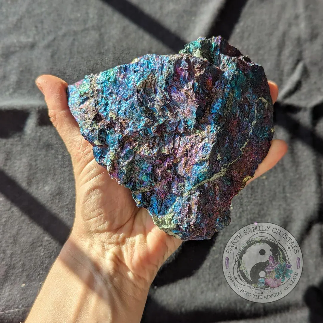 Jumbo Rainbow Chalcopyrite~ Stunning Vibrancy