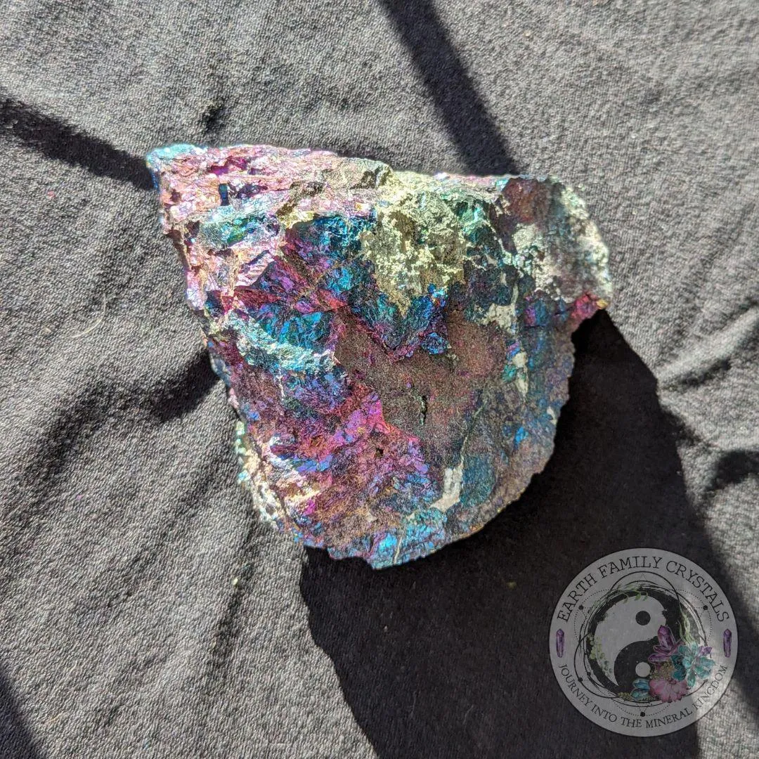 Jumbo Rainbow Chalcopyrite~ Stunning Vibrancy