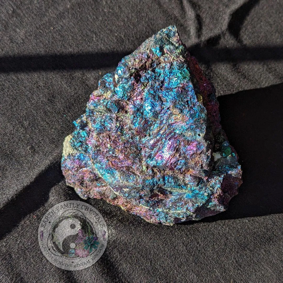 Jumbo Rainbow Chalcopyrite~ Stunning Vibrancy