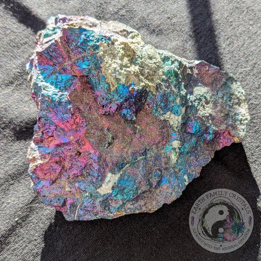 Jumbo Rainbow Chalcopyrite~ Stunning Vibrancy