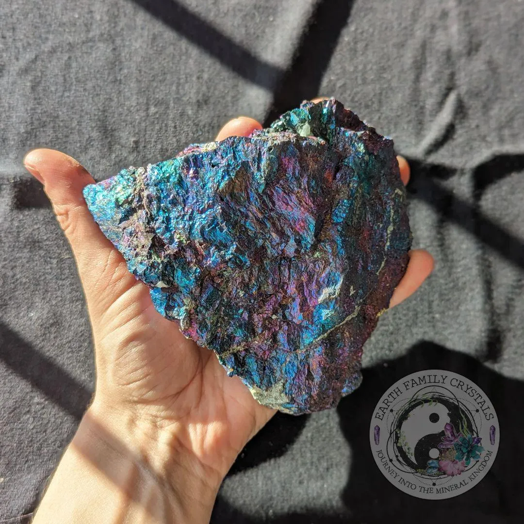 Jumbo Rainbow Chalcopyrite~ Stunning Vibrancy