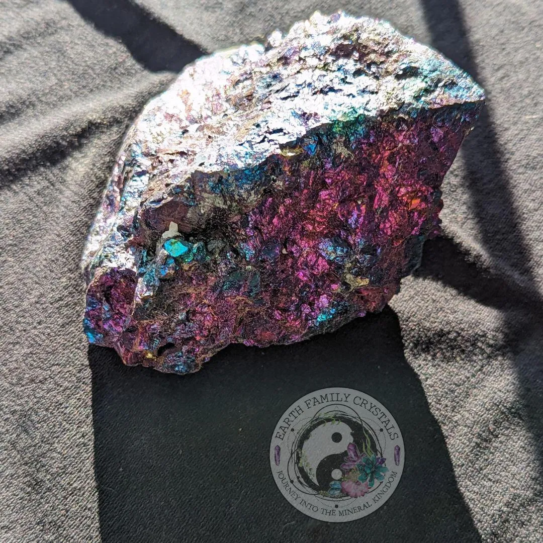 Jumbo Rainbow Chalcopyrite~ Stunning Vibrancy