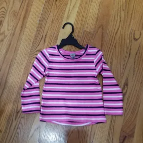 Kanz Pink/navy stripe long sleeve