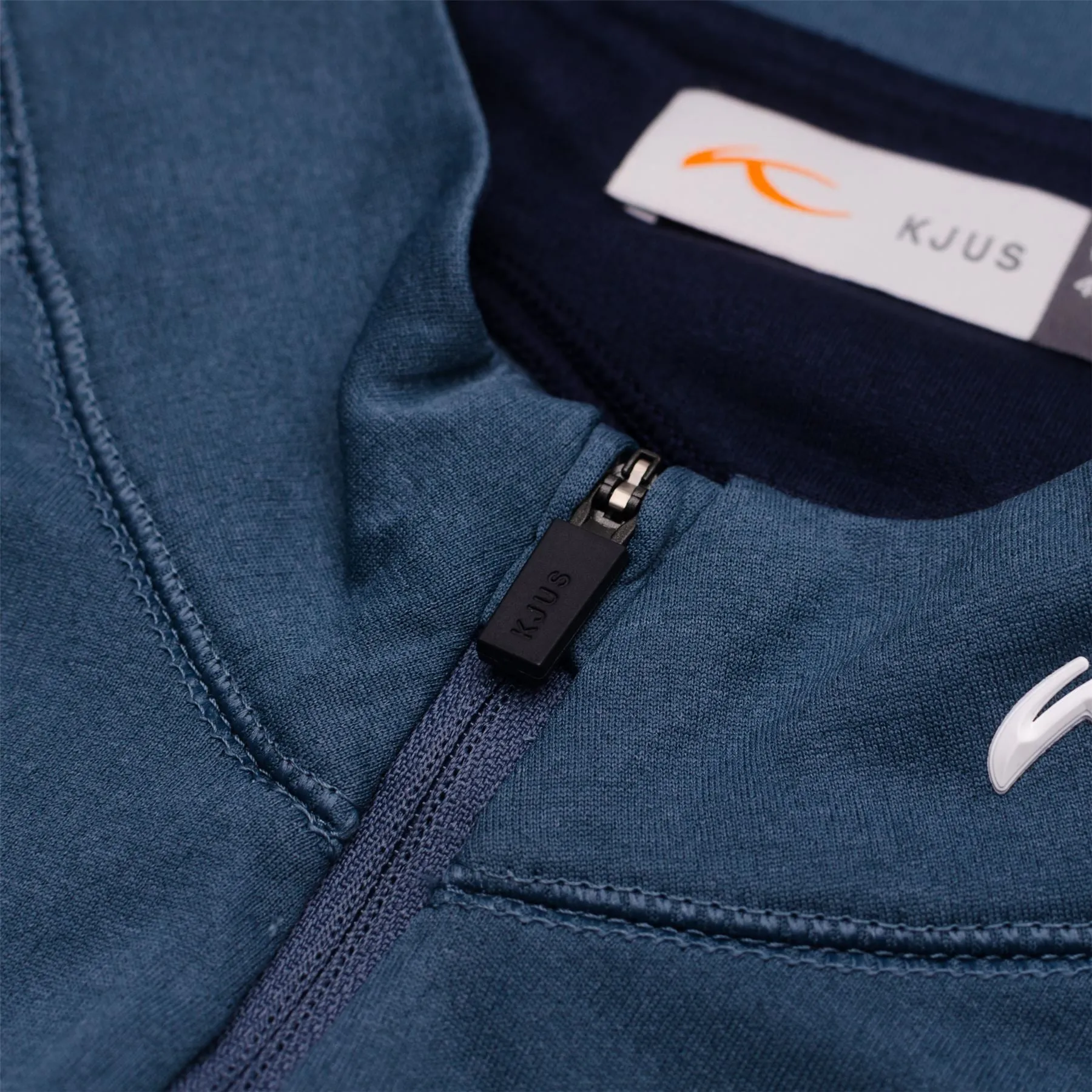 Keano Half Zip Steel Blue - AW23