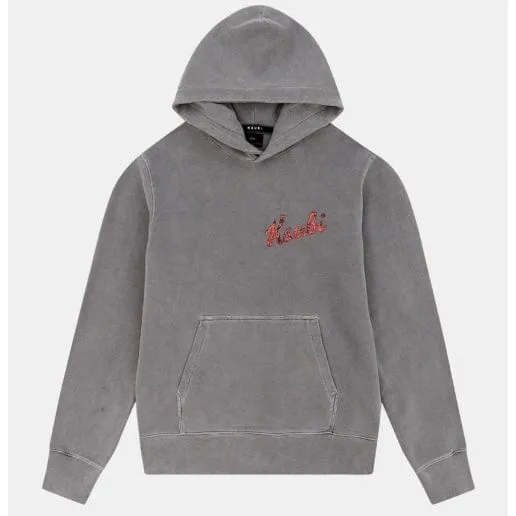 Ksubi Autograph Kash Hoodie (Charcoal Grey) MFA23FL002