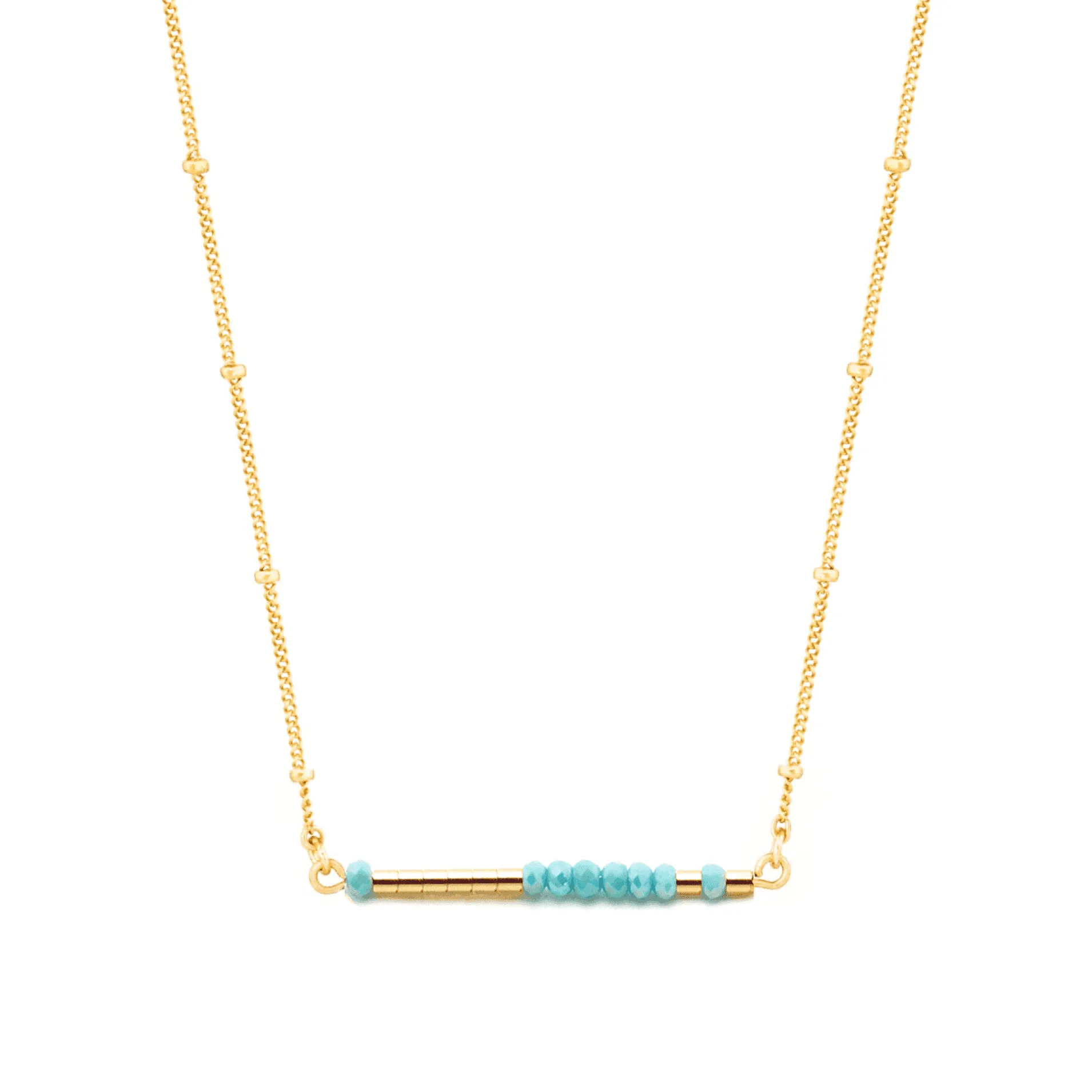 LAURA - MORSE CODE NECKLACE