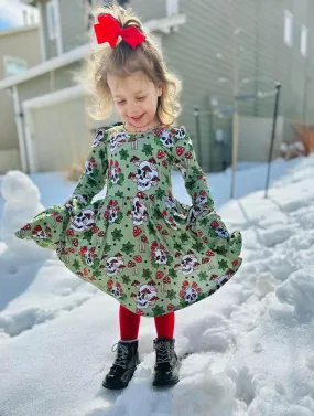 Life Grows On Tiered Twirl Dress