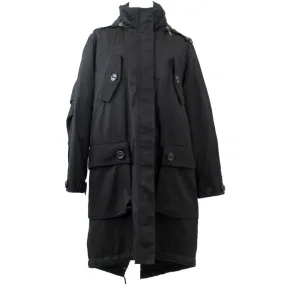 Louis Vuitton Black Oversized Cotton Parka Coat XS/S/M/L