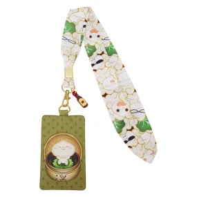 Loungefly Disney Pixar Bao Bamboo Steamer Lanyard with Cardholder