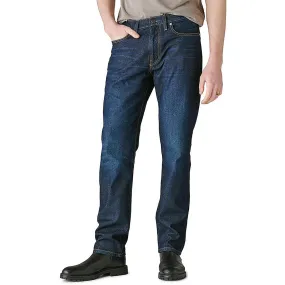 Lucky Brand Mens 410 Dark Wash Athletic Straight Leg Jeans