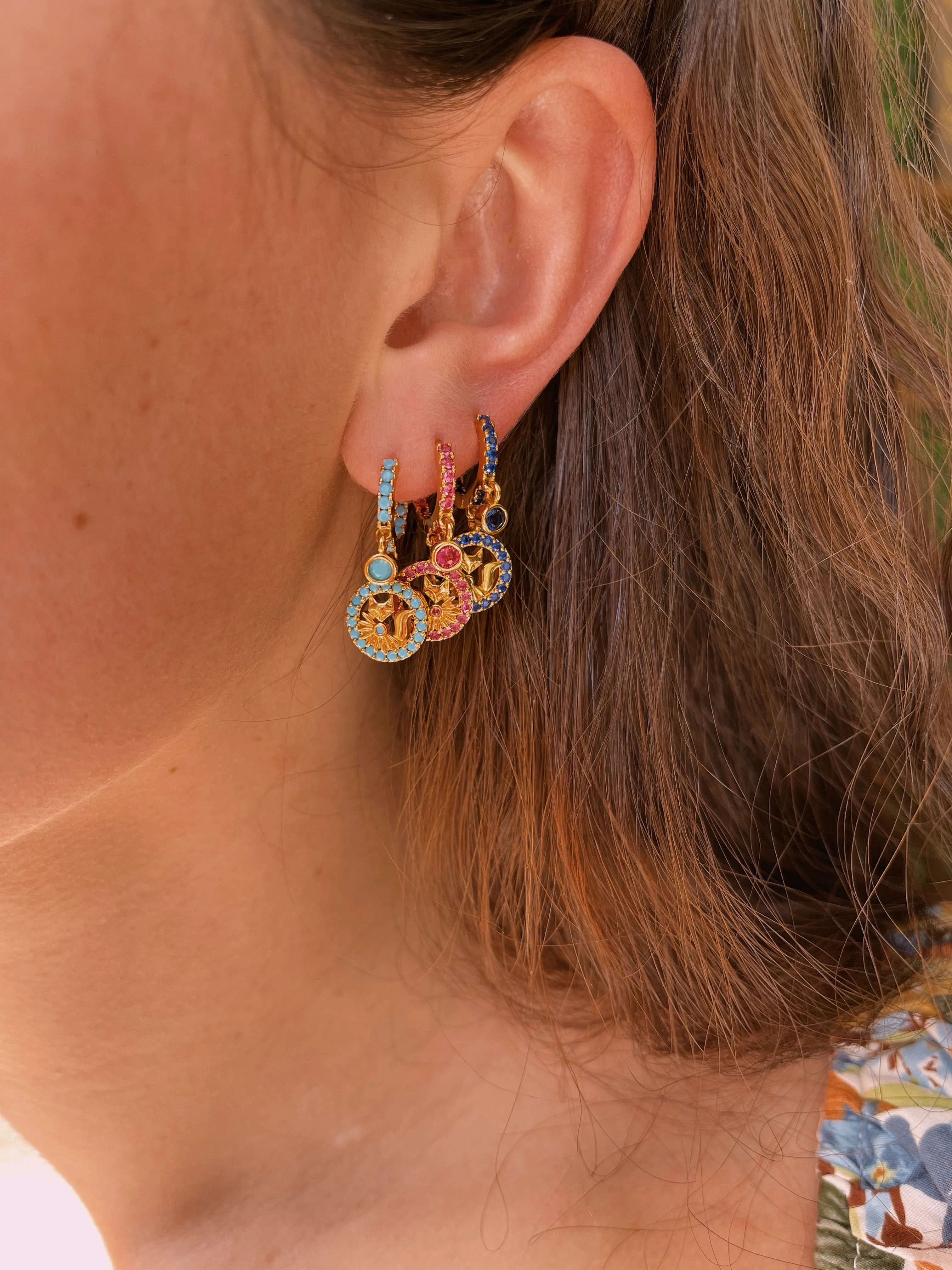 Lucky Charlie Fox Drop Earrings