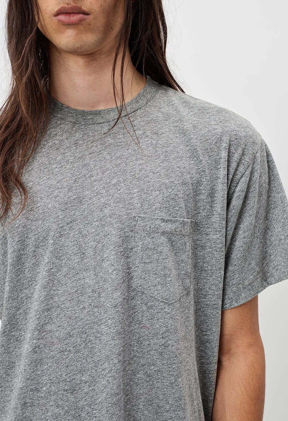 Lucky Pocket Tee / Grey