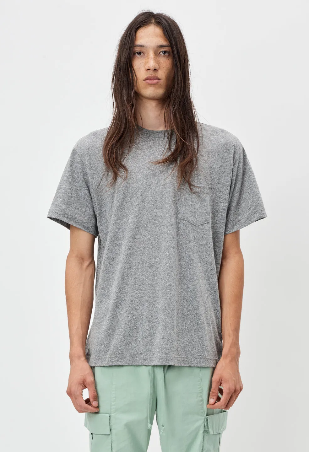 Lucky Pocket Tee / Grey