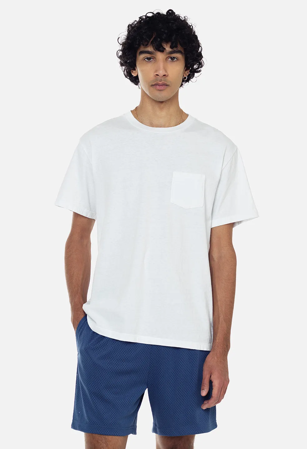 Lucky Pocket Tee / White