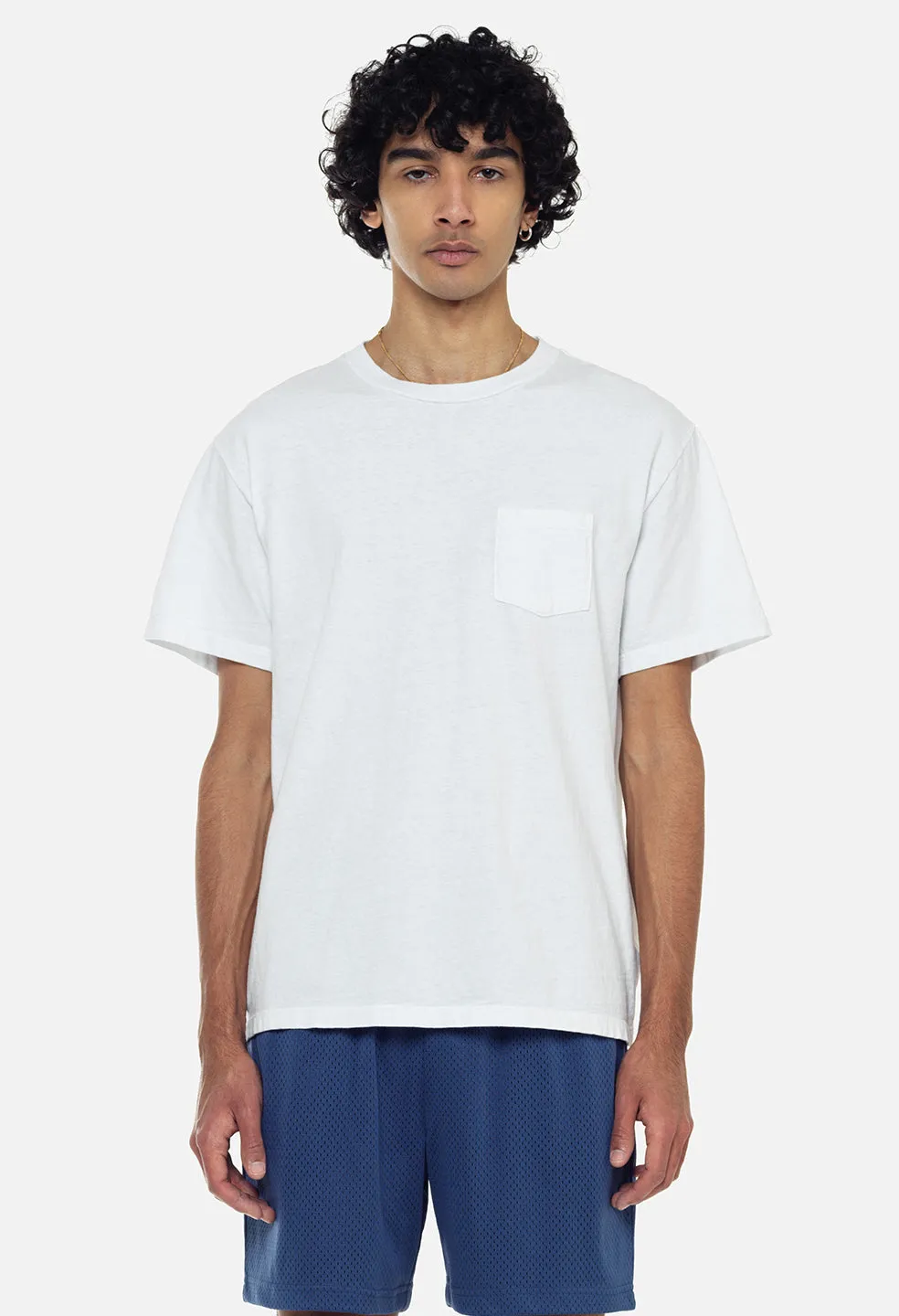 Lucky Pocket Tee / White