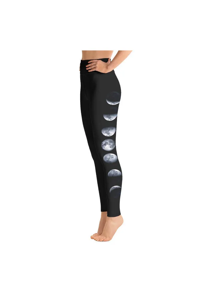 Lunar Cycle Yoga Leggings