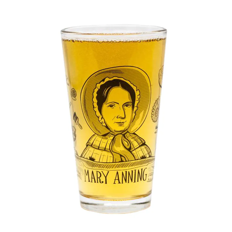 Mary Anning Pint Glass