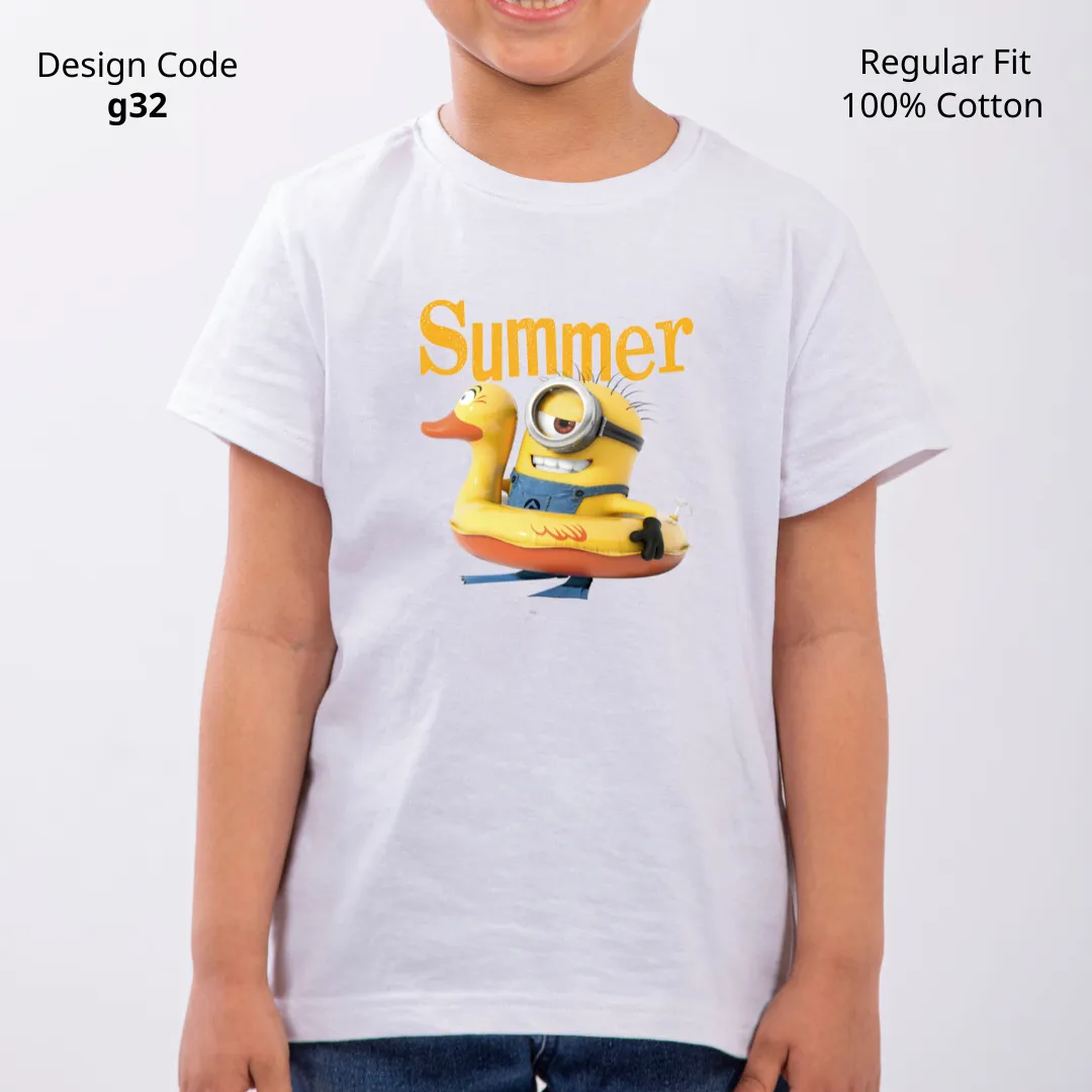 Minion Summer T-shirt ( Design g32 )