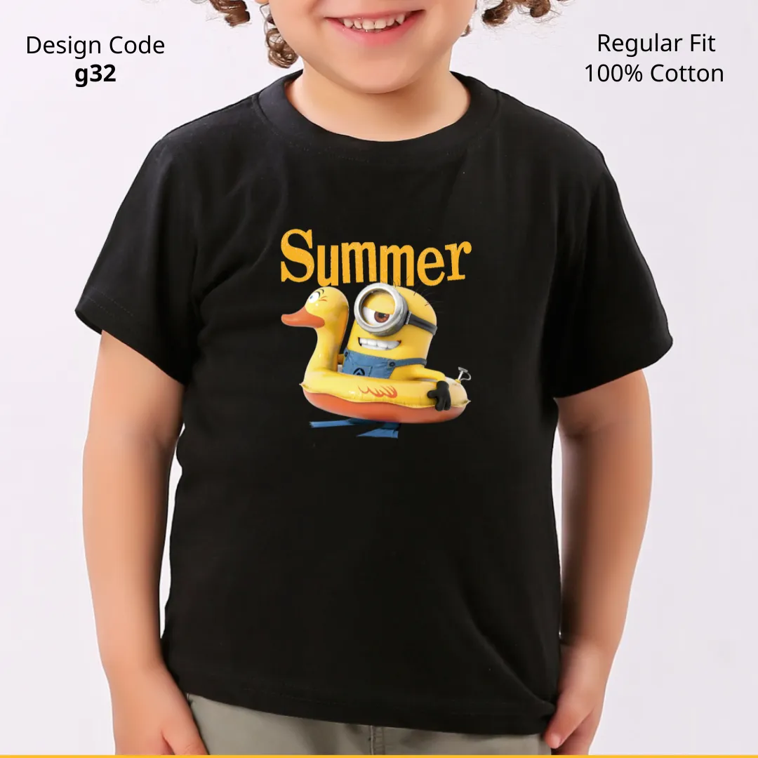 Minion Summer T-shirt ( Design g32 )