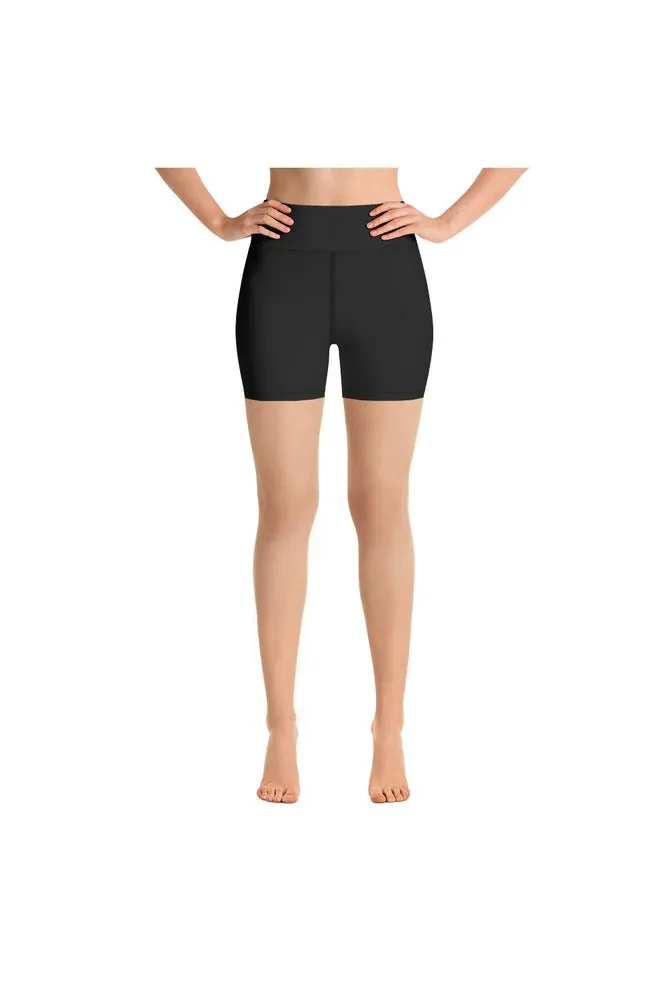 Monarch Brown Yoga Shorts