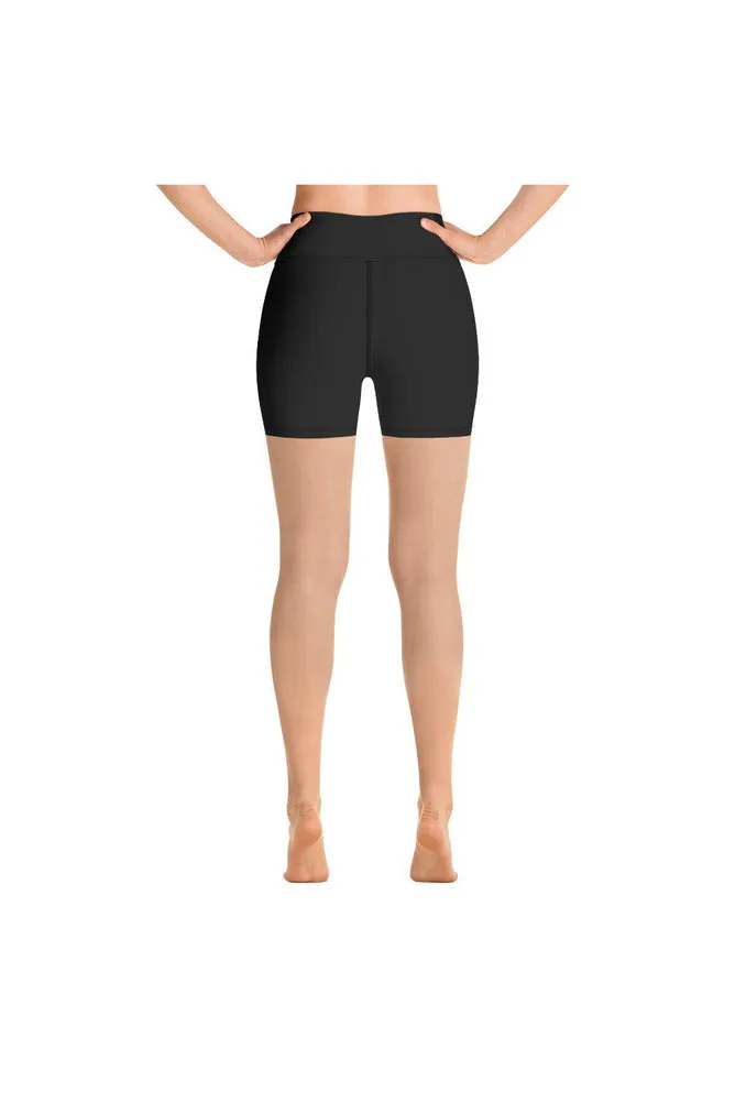 Monarch Brown Yoga Shorts