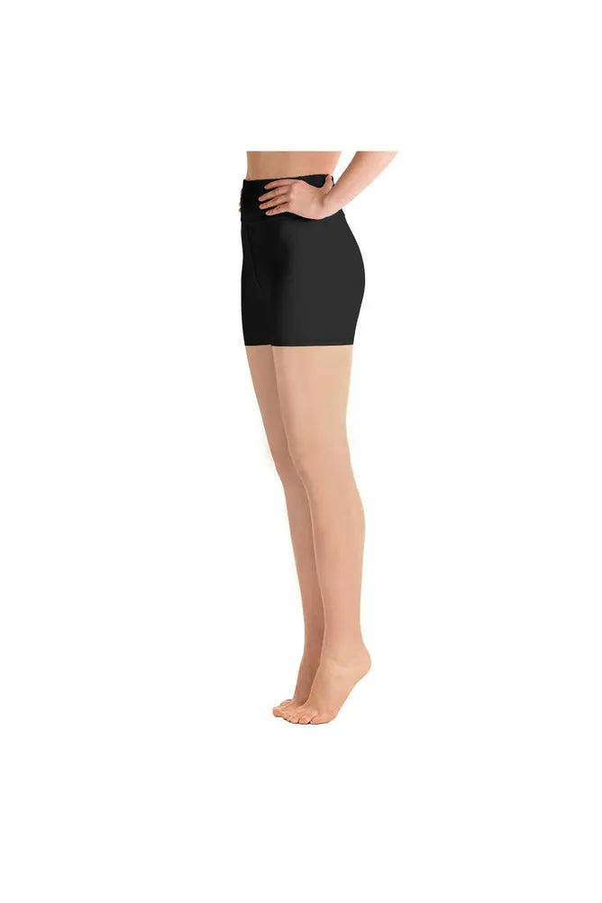 Monarch Brown Yoga Shorts