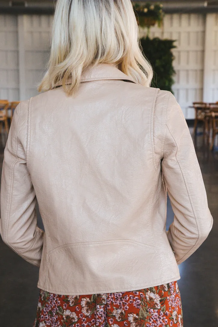 Natural Moto Jacket | Blank NYC